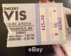 RARE Elvis Presley June 26 1977 last Concert Ticket Stub Market Square Arena