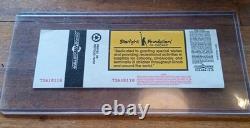 RARE FRANK SINATRA CHICAGO CONCERT TICKET STUB With TICKET TOP LOADER NM CONDITION