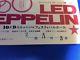 Rare Led Zeppelin Ticket Stub Osaka(not Tokyo) Japan Tour Concert Program 1972