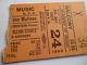 Rolling Stones 1964 Original Concert Ticket Stub Academy Of Music, Nyc Ex