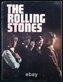 ROLLING STONES 1965 Tour Program, Swing Auditorium Concert Ticket Stub, Clipping