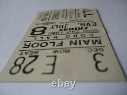 ROLLING STONES 1966 Original CONCERT TICKET STUB Detroit EX+