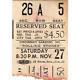 Rolling Stones Concert Ticket Stub Cincinnati Oh 11/27/65 Out Of Our Heads Tour