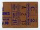 Rolling Stones Janis Joplin Jimi Hendrix Ike & Tina 1969 Concert Ticket Stub