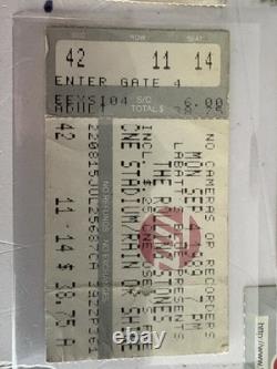 ROLLING STONES- Lot of 19 Vintage Concert Ticket Stubs 1989-2002