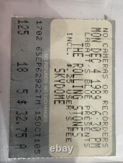 ROLLING STONES- Lot of 19 Vintage Concert Ticket Stubs 1989-2002