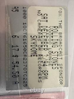 ROLLING STONES- Lot of 19 Vintage Concert Ticket Stubs 1989-2002
