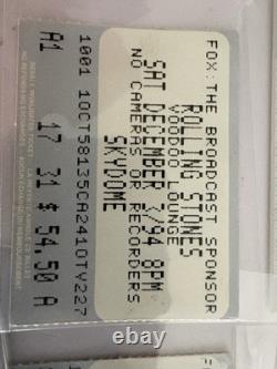 ROLLING STONES- Lot of 19 Vintage Concert Ticket Stubs 1989-2002