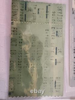 ROLLING STONES- Lot of 19 Vintage Concert Ticket Stubs 1989-2002