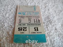 ROLLING STONES Original 1972 CONCERT TICKET STUB Exile Main St Tour NYC EX