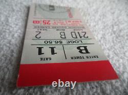 ROLLING STONES Original 1972 CONCERT TICKET STUB Exile Main Street Tour NYC