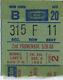 Ronnie Lane 1983 Concert Ticket Stub Eric Clapton Jimmy Page Madison Sq. Garden