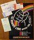 Ronnie Lane Appeal For Arms 1983 Concert Program + Ticket Stubs Stones Zep Beck