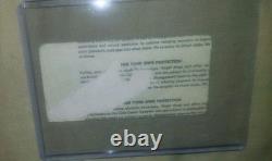 RUSH Ultra RARE April 11 1982 FL Concert Ticket Stub A Lot + Geddy Lee L@@K FS