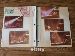 RUSH lot of original 1979 ticket stubs from Michigan shows + Concert photos