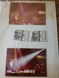 RUSH lot of original 1979 ticket stubs from Michigan shows + Concert photos