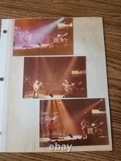 RUSH lot of original 1979 ticket stubs from Michigan shows + Concert photos