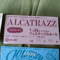 Rainbow Deep Purple Journey Ozzy Def Leppard Japan Concert Ticket Stubs 1983-85