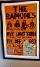 Ramones Autographs Of Entire Band With Ticket Stub From Concert Collectible