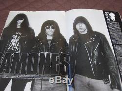 Ramones in Japan 1990 Tour Book with A Ticket Stub Concert Program