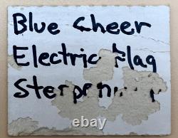 Rare Blue Cheer Electric Flag Steppenwolf 1968 Concert Ticket Stub Anaheim