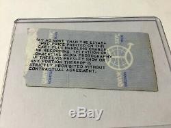 Rare Elvis Concert Ticket Stub April 21, 1976 Kansas City MO