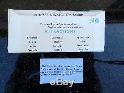 Rare Elvis Concert Ticket Stub and Envelope June 20 1974 Des Moines, Iowa