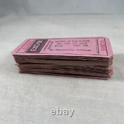 Rare Huge Lot of 41 Asleep At The Wheel Concert Tickets 1980 Nashville Exit In