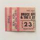 Rare July 23 1975 Bruce Springsteen Lenox Ma Concert Ticket Stub Born To Run