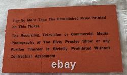 Rare June 17, 1974 Elvis Presley Baton Rouge, LA LSU Assembly Ctr Concert Ticket
