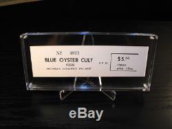 Rare Kiss \ Blue Oyster Cult Concert Ticket Stub \ 1974
