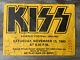 Rare Kiss Concert Ticket Stub 1980 Melbourne Waverley Park