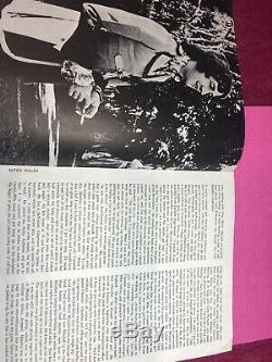 Rare Original Jimi Hendrix Experience Concert Programme And Ticket Stub RAH 1969