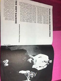 Rare Original Jimi Hendrix Experience Concert Programme And Ticket Stub RAH 1969