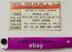 Rare Prince 7/07/07 Minneapolis Concert Tickets+ Lot, Last Show At First Avenue