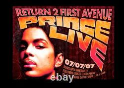 Rare Prince 7/07/07 Minneapolis Concert Tickets+ Lot, Last Show At First Avenue