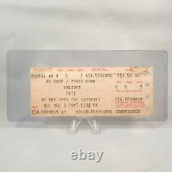 Ratt The Omni Atlanta Georgia Concert Ticket Stub Rare Vintage December 3 1985
