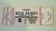 Rick James Concert Ticket Stub 1979 Rare Original