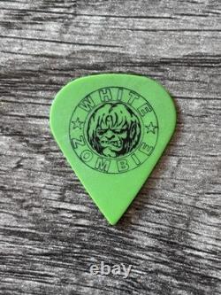 Rob Zombie SIGNED AUTOGRAPHED Ticket Stub 1993 + Guitar Pic From The Concert