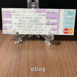 Roger Daltry Full Concert Ticket Unused Vintage & Rare August 2 1998