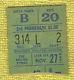 Rolling Stones- 11-27-69-madison Square Garden New York Concert Ticket Stub-1969