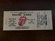 Rolling Stones 1981 Original Uncut Louisiana Superdome Concert Ticket- Mint