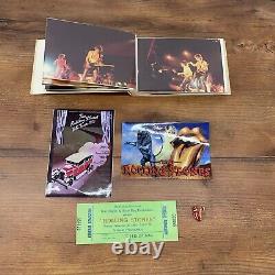 Rolling Stones 1981 Pontiac Silverdome Original Concert Ticket Stub Photos Pin