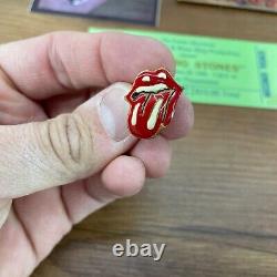 Rolling Stones 1981 Pontiac Silverdome Original Concert Ticket Stub Photos Pin