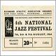 Rolling Stones 4th National Jazz Festival 1964 Concert Ticket Stub (uk)