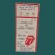 Rolling Stones Halloween 1981 Ticket Stub Cotton Bowl Dallas Rainstorm Concert