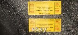Rolling Stones Memphis Memorial Stadium 1975 Concert Ticket And Stub Unused
