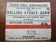 Rolling Stones Show 25/03/64 Concert Ticket Stub Town Hall B`ham 1 Day Only