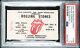 Rolling Stones Concert Psa Ticket Stub Dec. 5 1981 New Orleans Superdome Pop 1