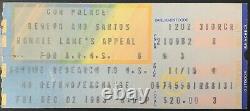 Ronnie Lane's Appeal Concert Program And Ticket Stub